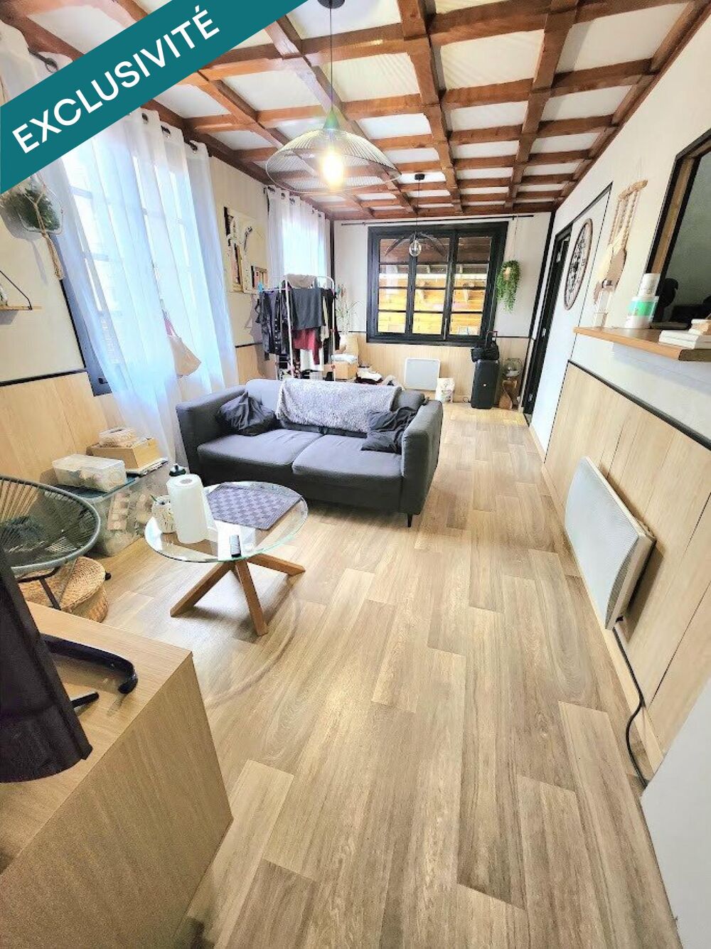 CHALET SUR SOUS SOL BETON COMPLET, TERRAIN CONSTRUCTIBLE