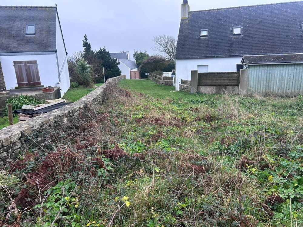 Vente Terrain Terrain constructible a viabiliser vue mer Ile-de-batz