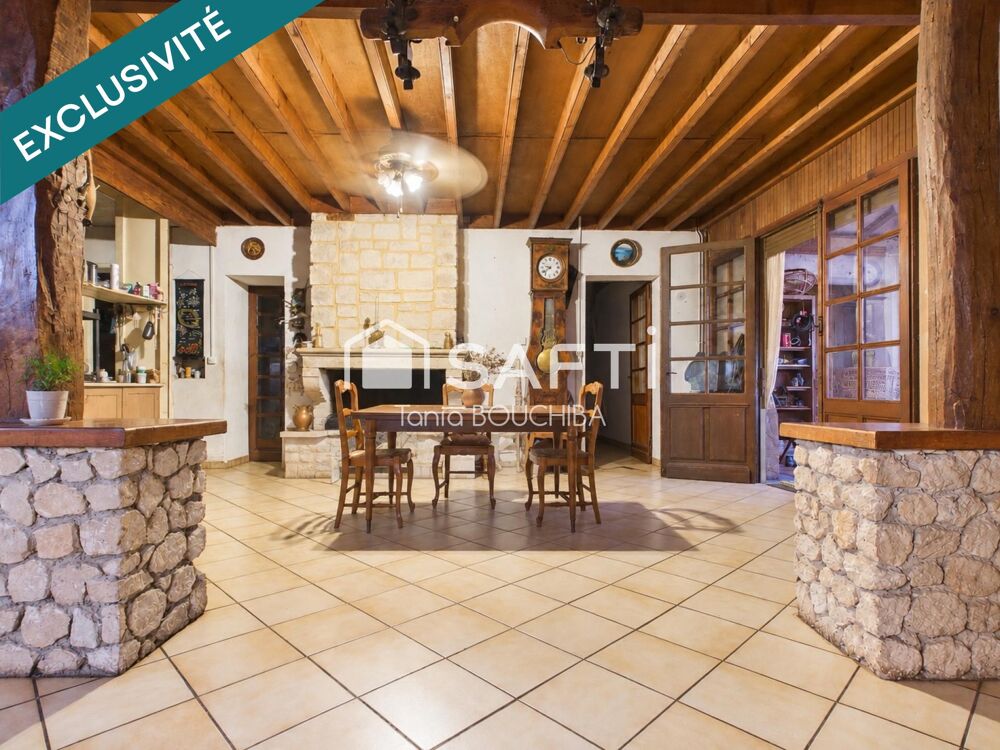 Maison de caractère à fort potentiel  148 m²