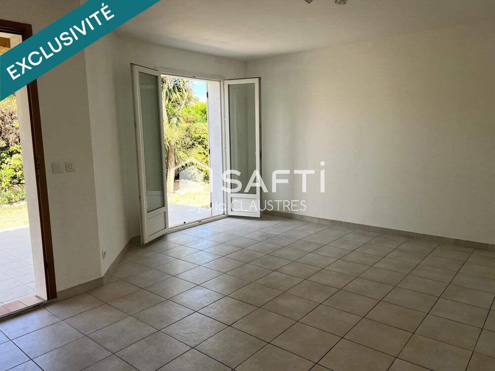 Vente Maison Maison de plain pied -  64m2 3p - terrain 297m2 - garage Bernis