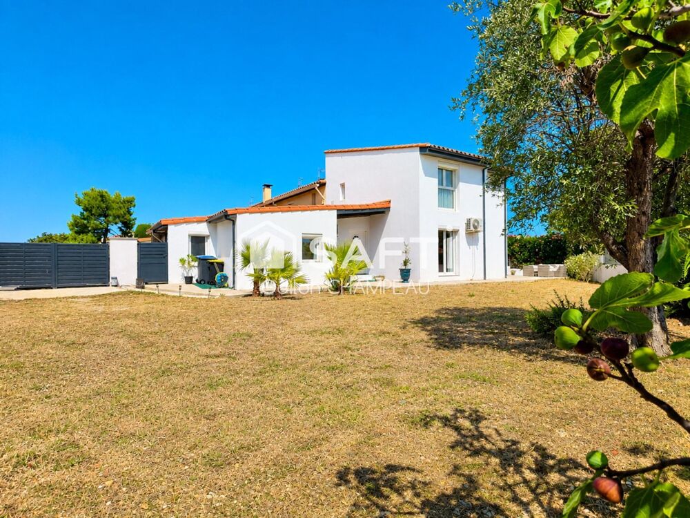 Villa moderne 114m2 - 4 Chambres- Terrain 386m2 (Piscinable) - Cabestany