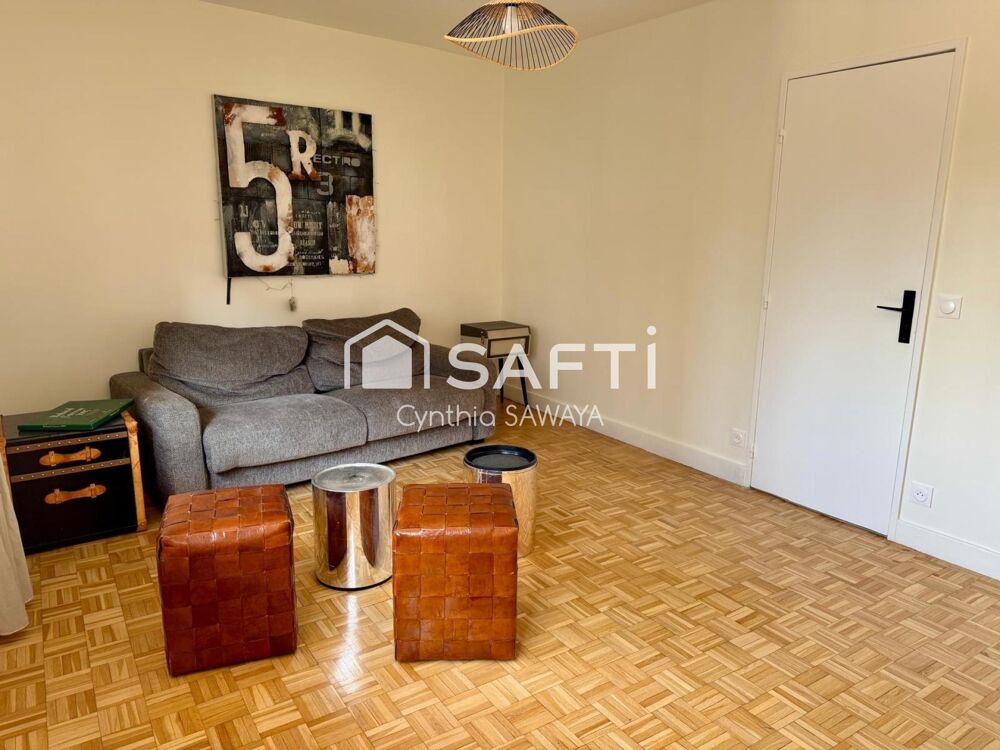 Vente Appartement Studio complètement rénové dans une résidene avec ascenseur, place de parking couverte et cave de 15m2! Boulogne-billancourt