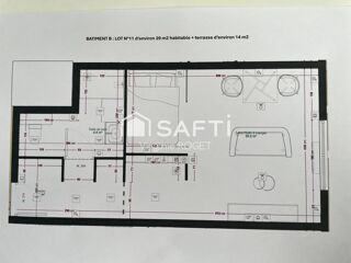  Appartement à vendre 1 pièce 31 m²