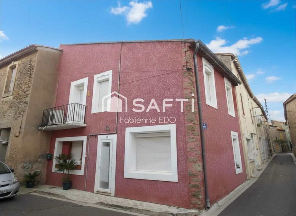 Vente Maison Maison 4 chambres climatisée avec panneaux solaires – village toutes commodités Olonzac