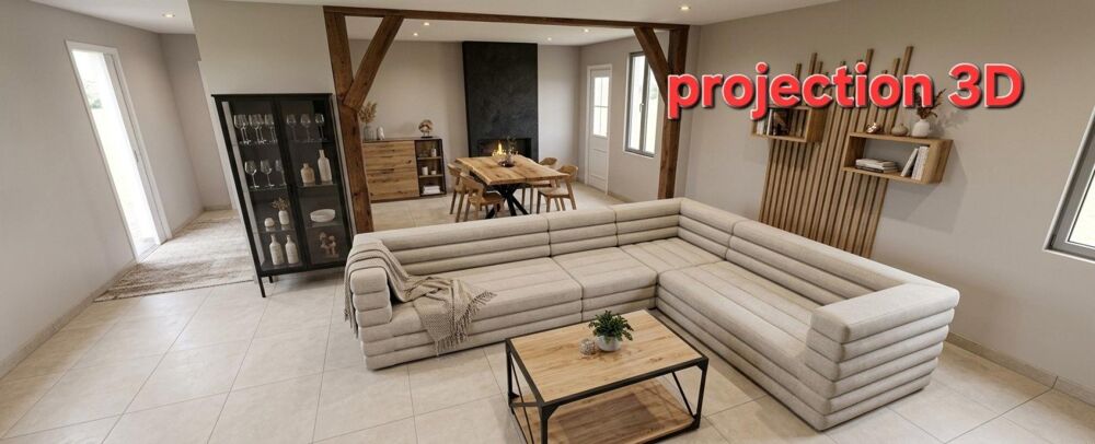 Vente Maison Grande surface habitable, grand potentiel d'aménagement Ourouer-les-bourdelins