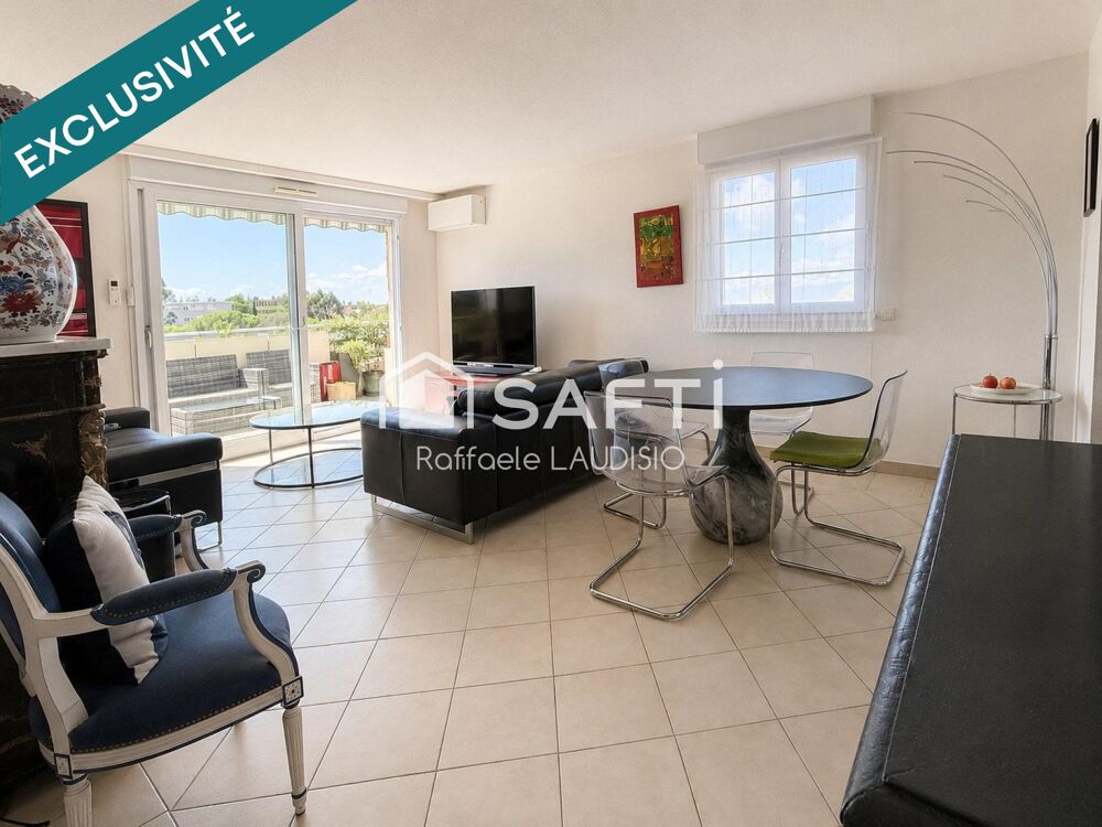 T3 de 80m², au calme proche commerces vue pano