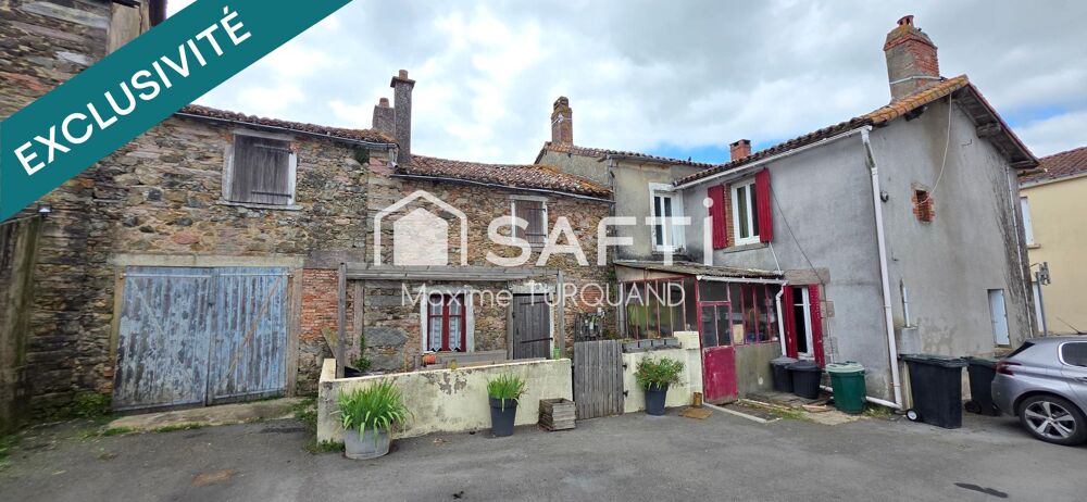 Maison 111m², 3 chambres, dépendances et grange.