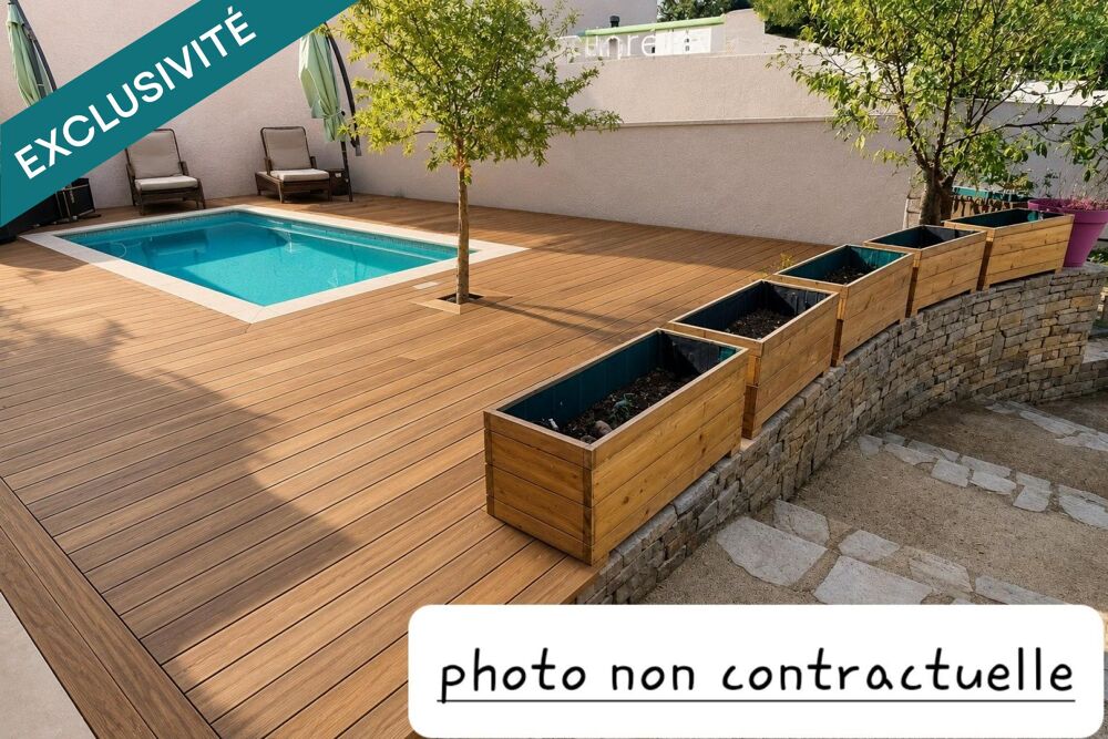 Maison coquette 3 chambres, terrain piscinable