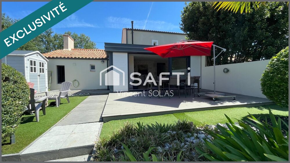 Propriété de 136m² + logement T3 de 63m² sur 1489m² - Calme - Bel Environnement