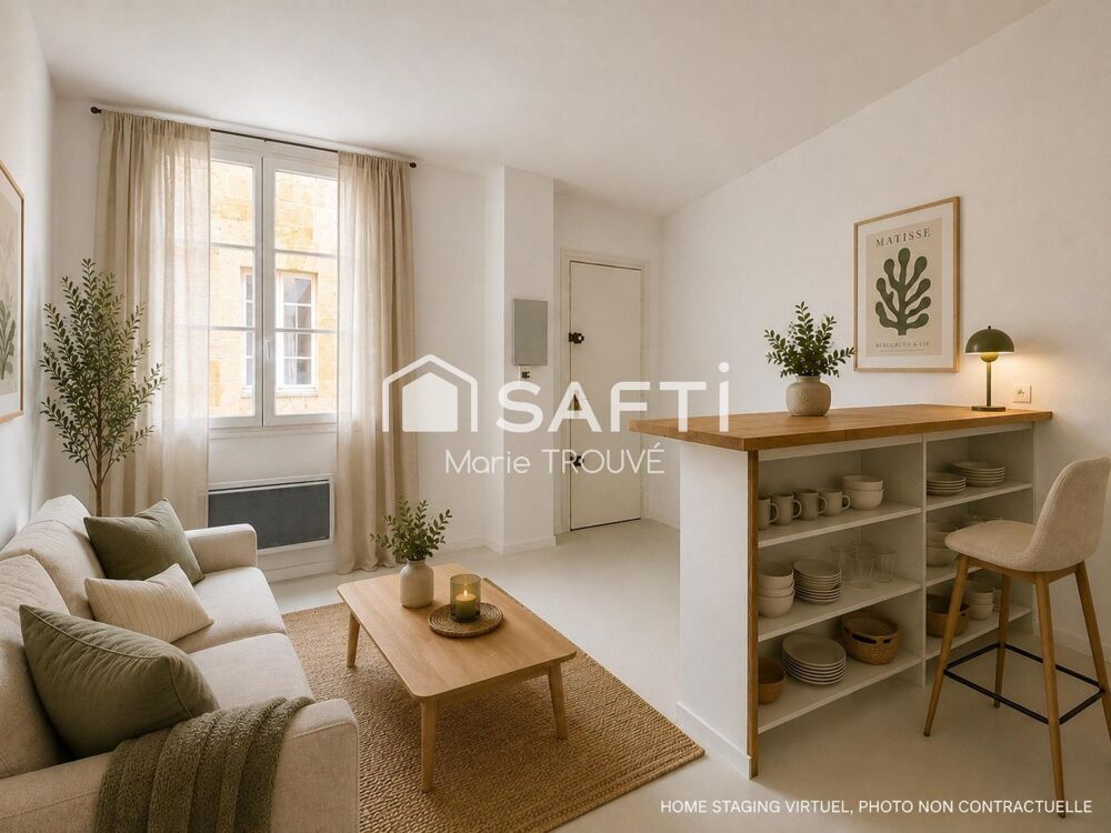 Vente Appartement T2 lumineux en dernier étage - Bordeaux Grosse Cloche Bordeaux