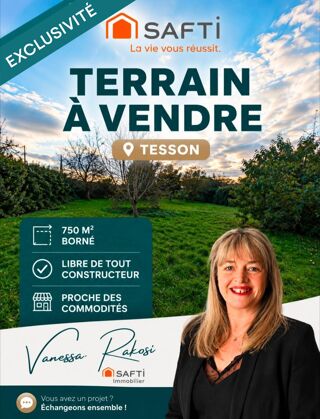  Terrain � vendre 750 m�