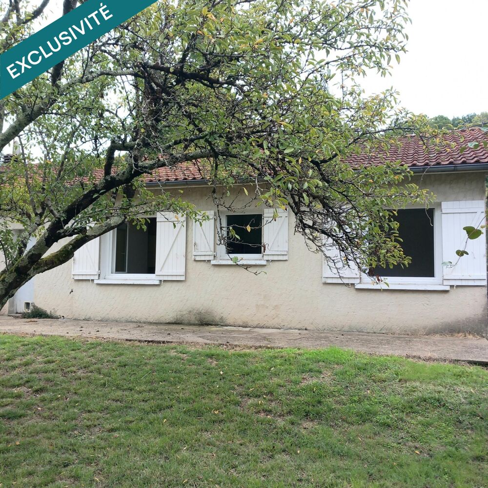 Vente Maison Maison 81m2 sur un terrain de 560m2 Pessac-sur-dordogne