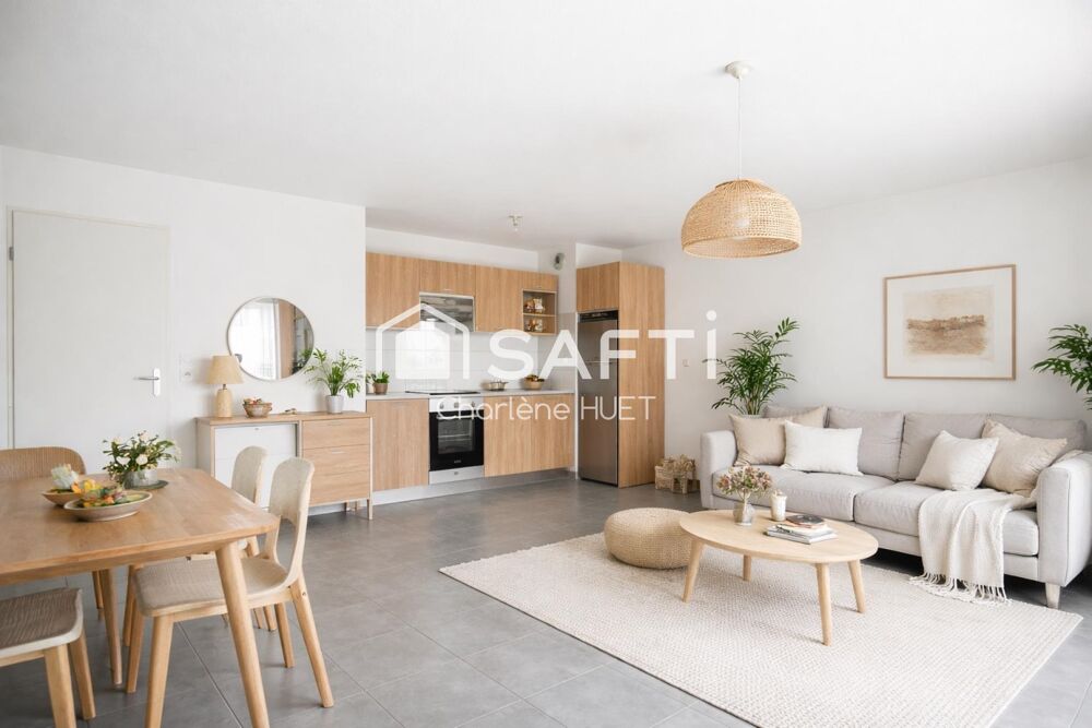 Vente Appartement Spacieux T3, terrasse sud, tram-train à 350 m Saint-sebastien-sur-loire