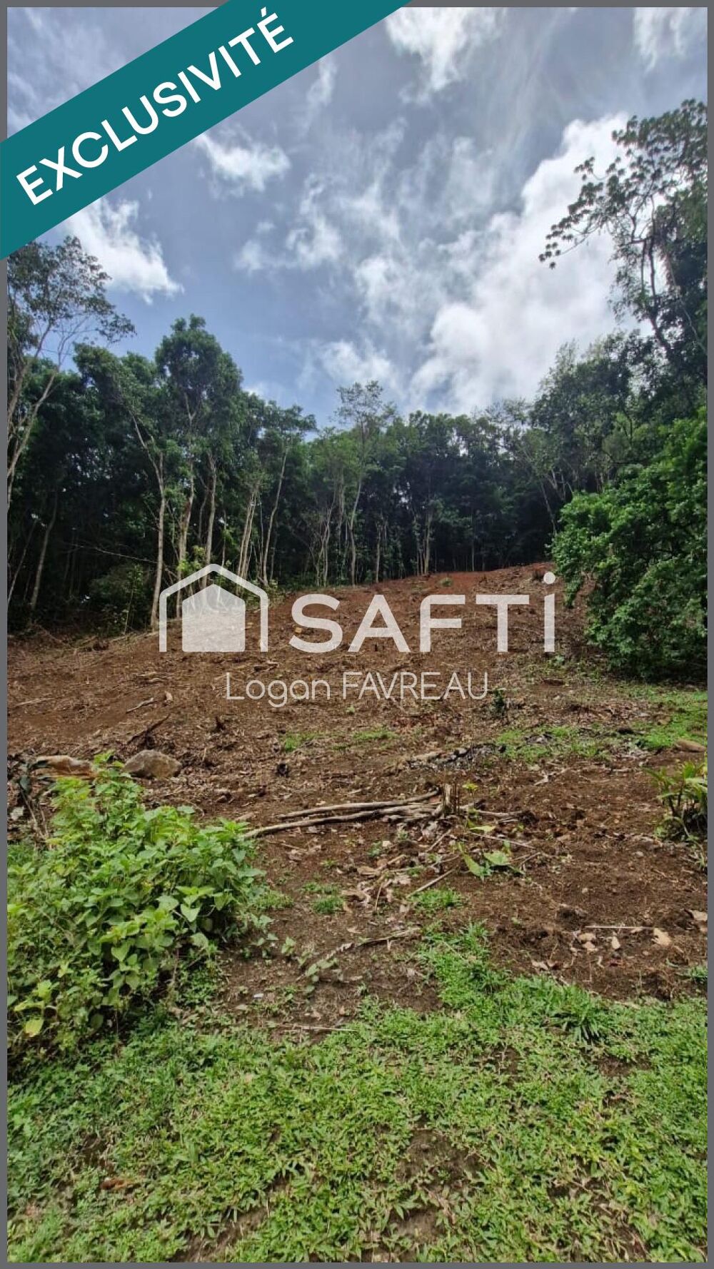 Vente Terrain Grand terrain de 1301m2 pour votre projet en accord avec la nature Riviere-salee