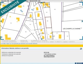  Terrain � vendre 1035 m�