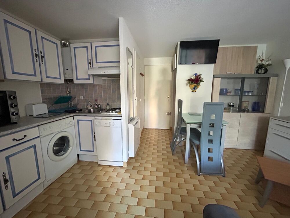 Vente Appartement T1 cabine avec parking privatif – Cap d'Agde, quartier Saint-Martin Cap d'agde