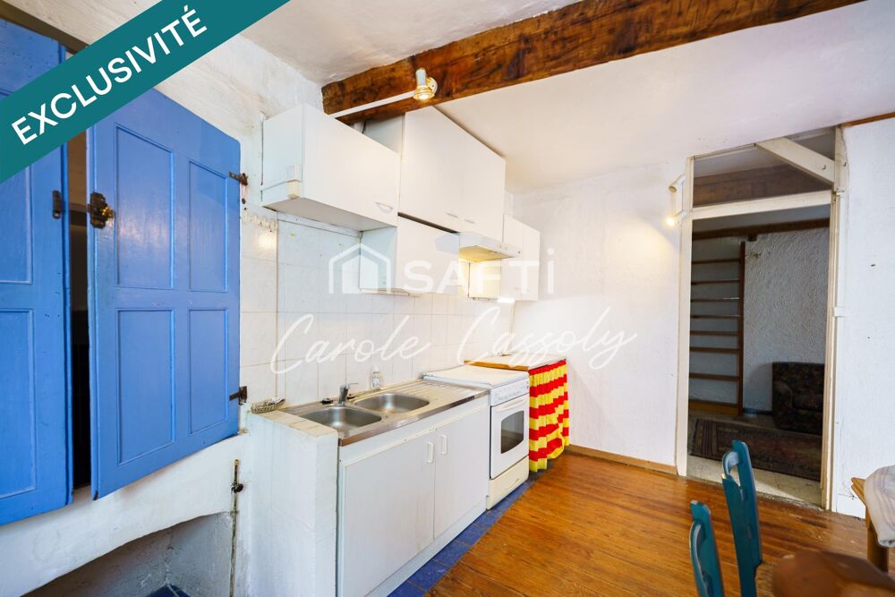 Vente Maison Maison de village RDC + 2  89m²environ  2 chambres double vitrage et parquet. Vinca