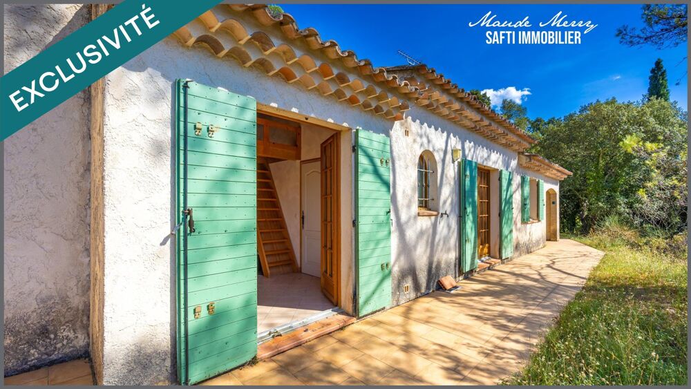 Vente Maison Position dominante - villa de 40 m2 habitable - garage et pièce indépendants d'une surface d'environ 20 m2 chacun - piscine - te La roquebrussanne
