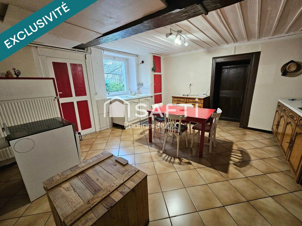 Vente Maison Ancienne ferme individuelle 124m2 avec grandes dépendances et terrain clos Racecourt