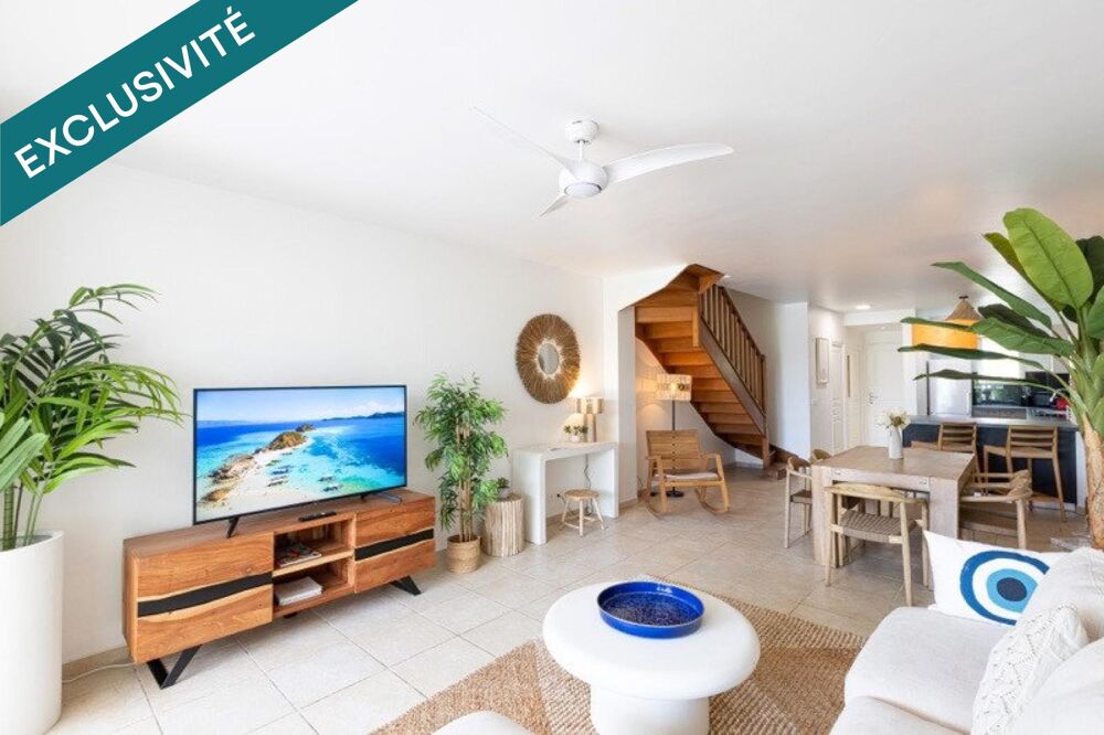 Vente Maison Villa 2 chambres première ligne orient baie Saint-martin
