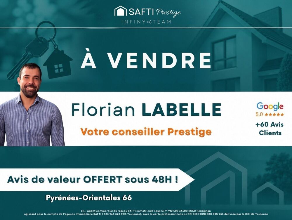 Vente Maison Splendide mas moderne de 320 m² Bompas