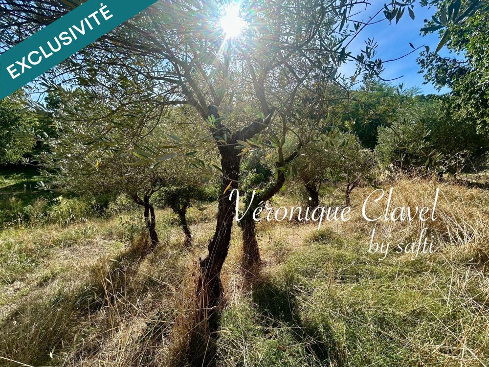 Vente Terrain Beau terrain de 702m2  boisé au calme Monoblet