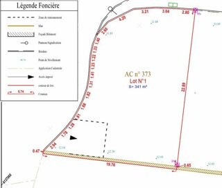  Terrain � vendre 341 m�