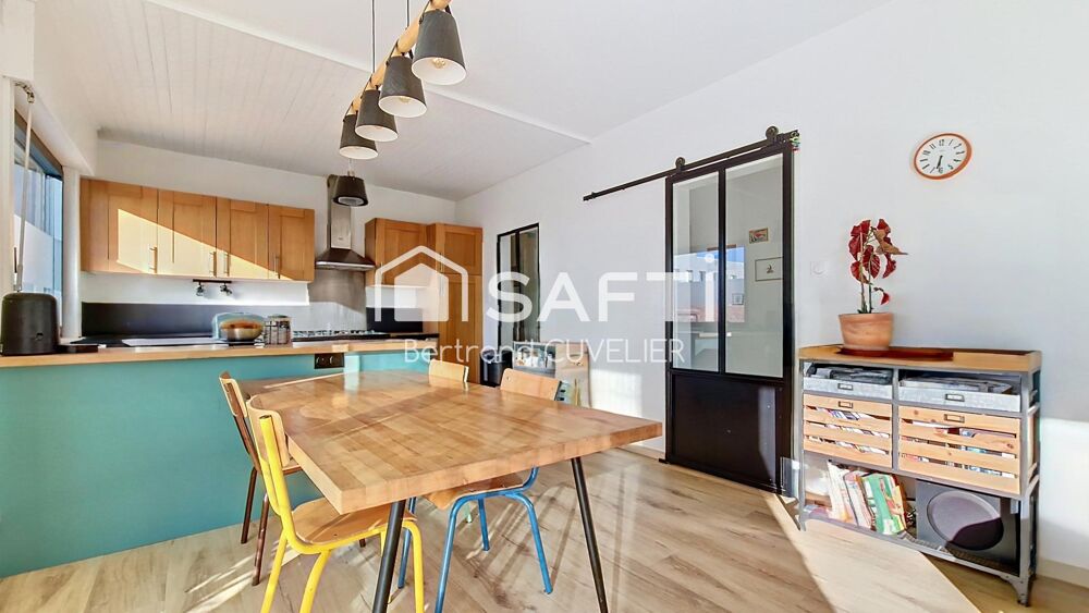 Vente Maison Maison individuelle - RDC professionnel et Étage habitation 3ch - local pro, jardin, hangar 90 m² Quesnoy-sur-deule