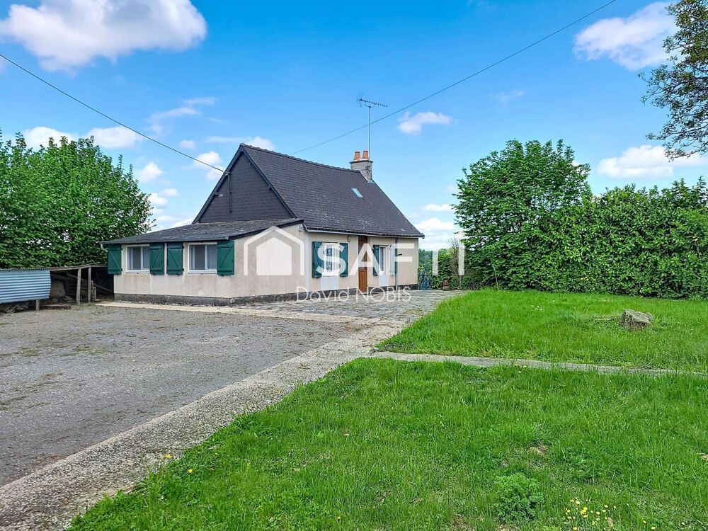 Maison de campagne 2 chambres, plain-pied