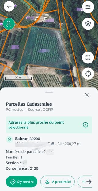  Terrain � vendre 2120 m�