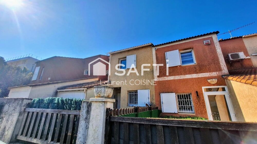 Vente Maison Maison de ville 4 pièces avec extérieur et garage - lotissement fermé Marseille 14