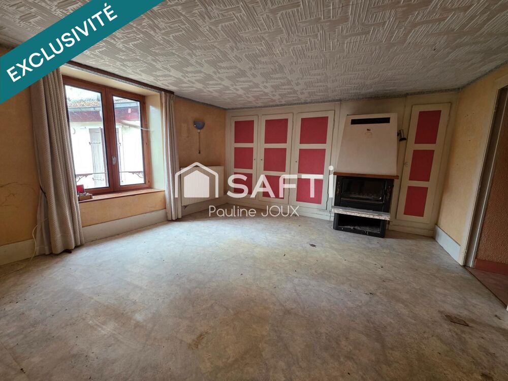 Maison de ville 120m2 avec terrain et dépendances