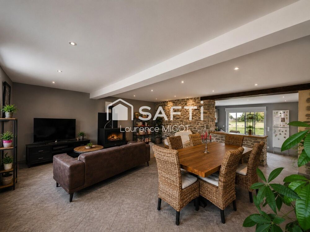 Vente Maison Maison de caractère en pierre – 4 chambres Pierric