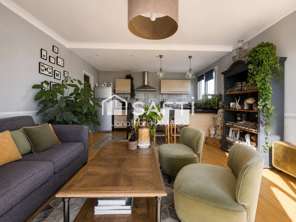Nantes Beaulieu  Appartement clé en main où lumière, matériaux nobles et emplacement d'exception se rencontrent