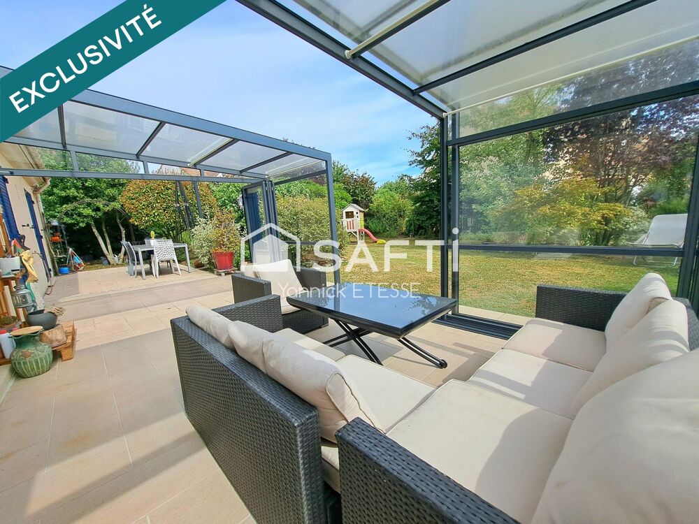 Superbe pavillon spacieux avec grand jardin paysager, véranda et terrasse sans vis à vis