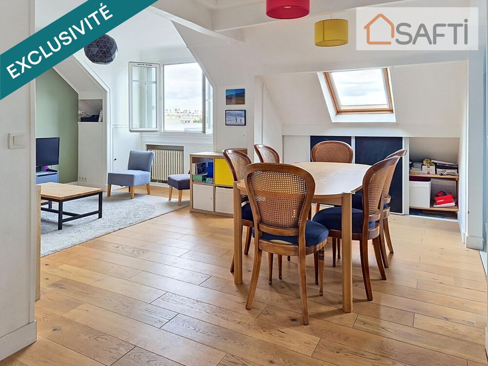 Vente Appartement F3 de 65 m², joliment rénové, très au calme. Fontenay-sous-bois
