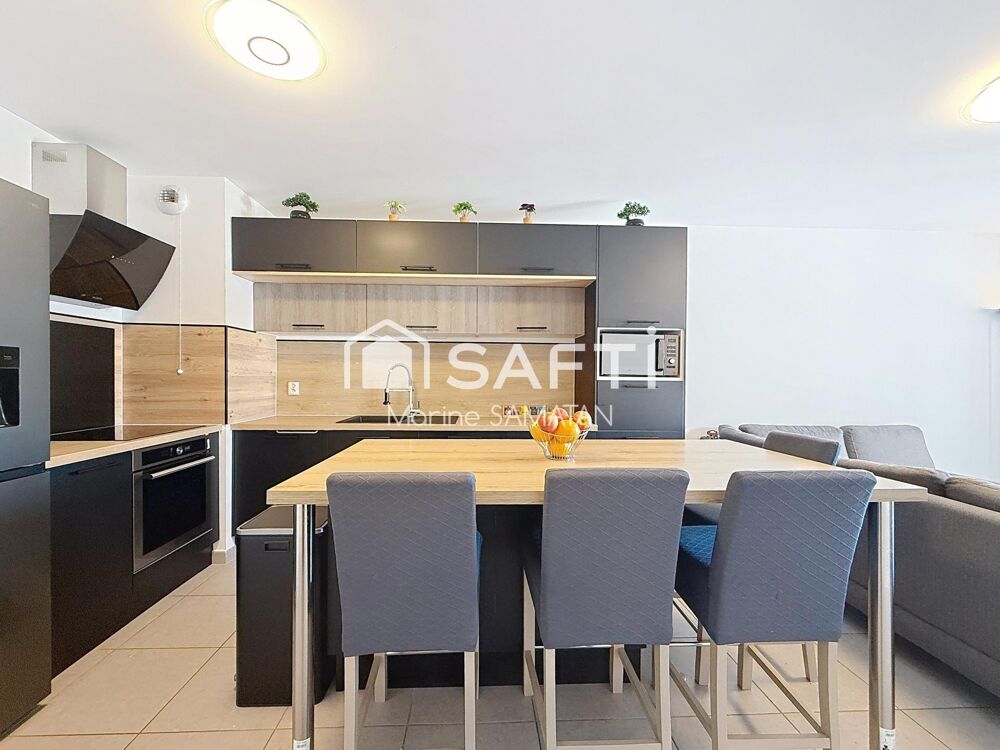 T4 récent 2024  5ème étage  Vue Salève  Garage + Cave  Proche tram