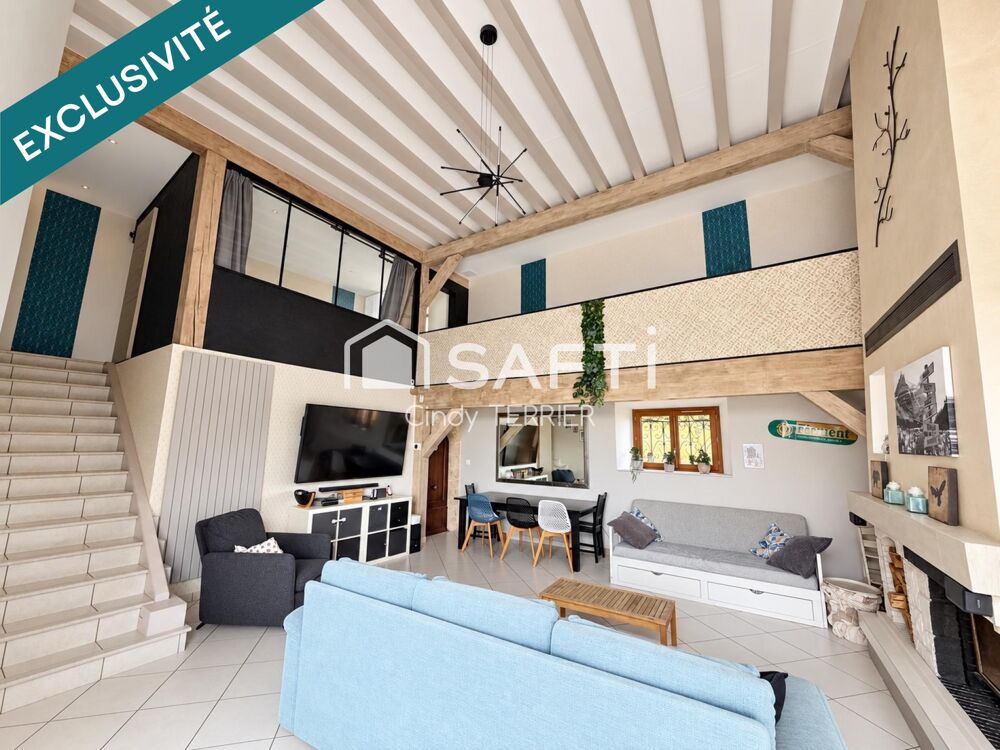 Vente Maison Colombe – Maison de caractère 192 m² – 6 chambres – Terrain 698 m² Colombe
