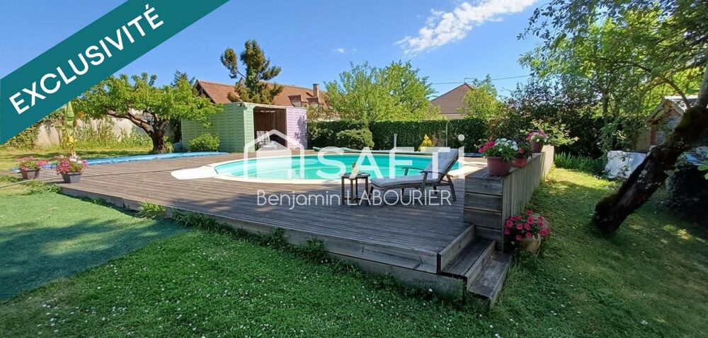 Maison de caractère avec dépendances et piscine à Gurgy