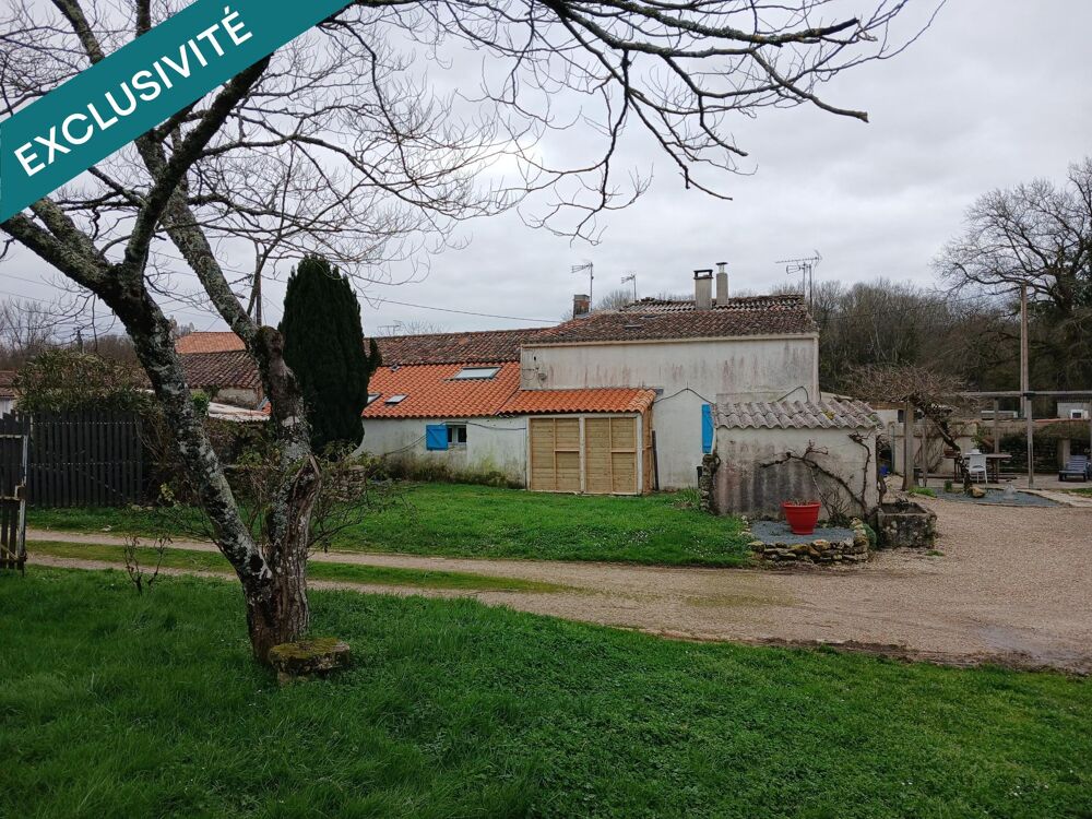 Vente Maison belle charentaise et son grand studio Gemozac
