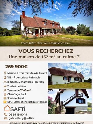  Maison à vendre 8 pièces 152 m²