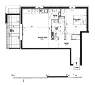  Appartement à vendre 2 pièces 52 m²