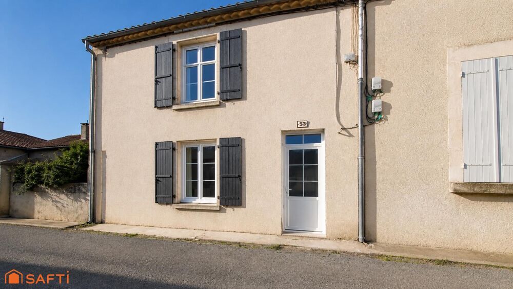 Maison de ville avec extérieur