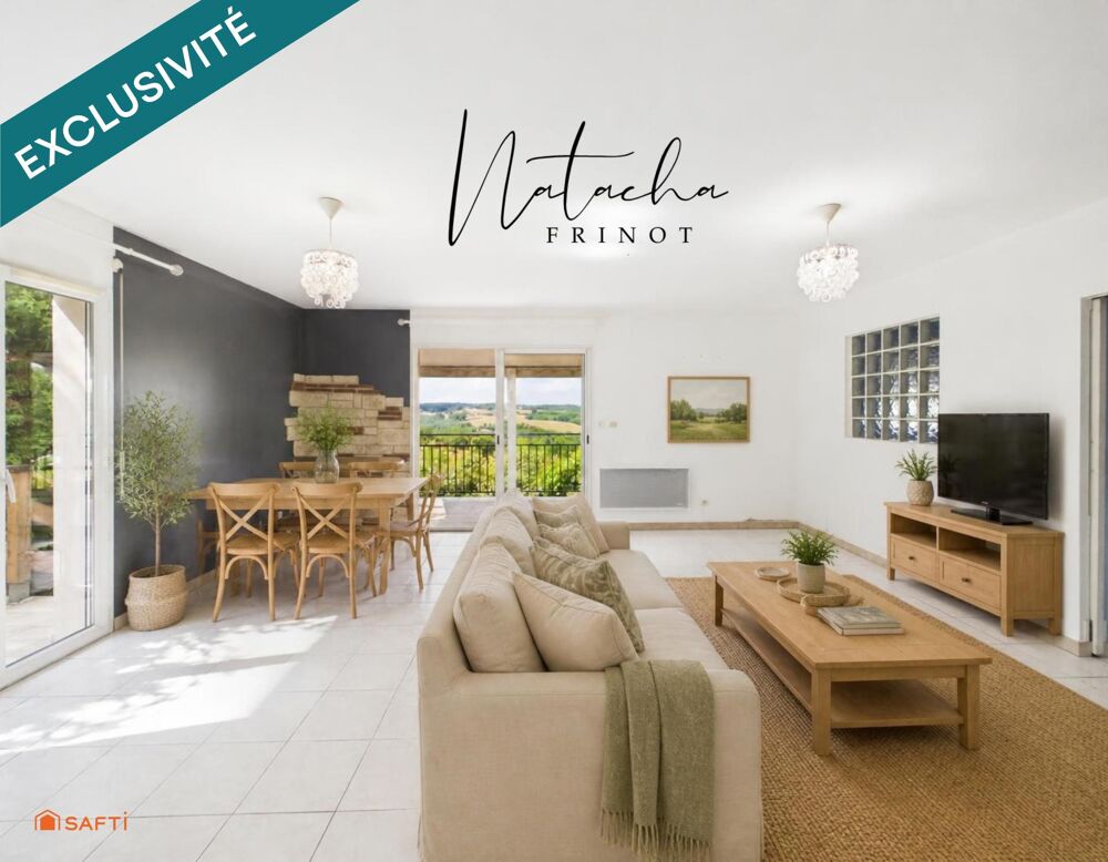 Maison vue dégagée, 3 chambres, sous-sol de 94 m²