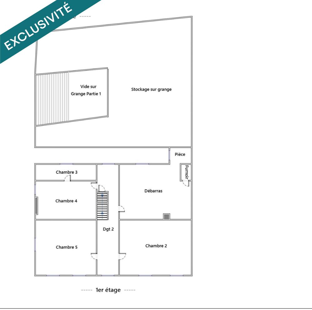 Maison de caractère avec 500 m² exploitables