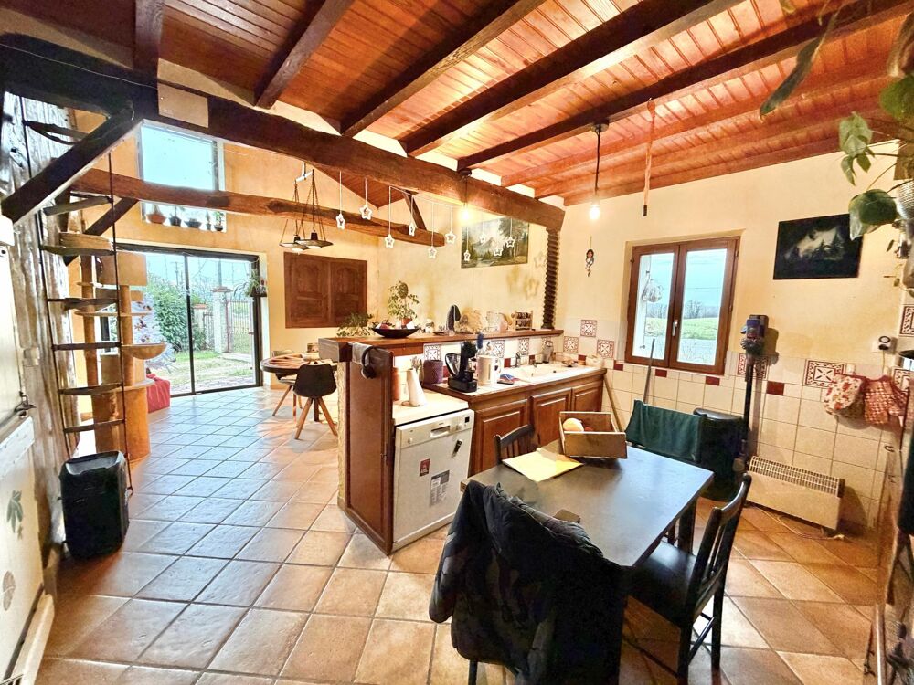 Vente Maison FERME TRADITIONNELLE PIERRE/COLOMBAGE AVEC GRAND TERRAIN CLOS Nogaro