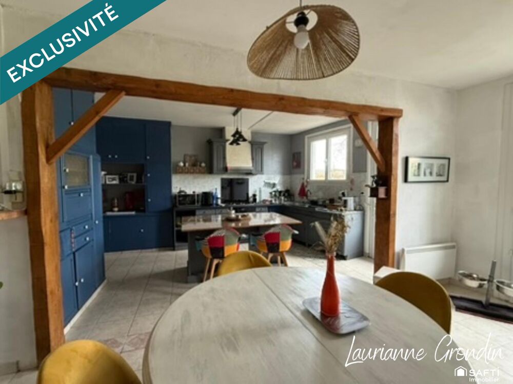 Maison à fort potentiel  volumes, charme et multiples possibilités