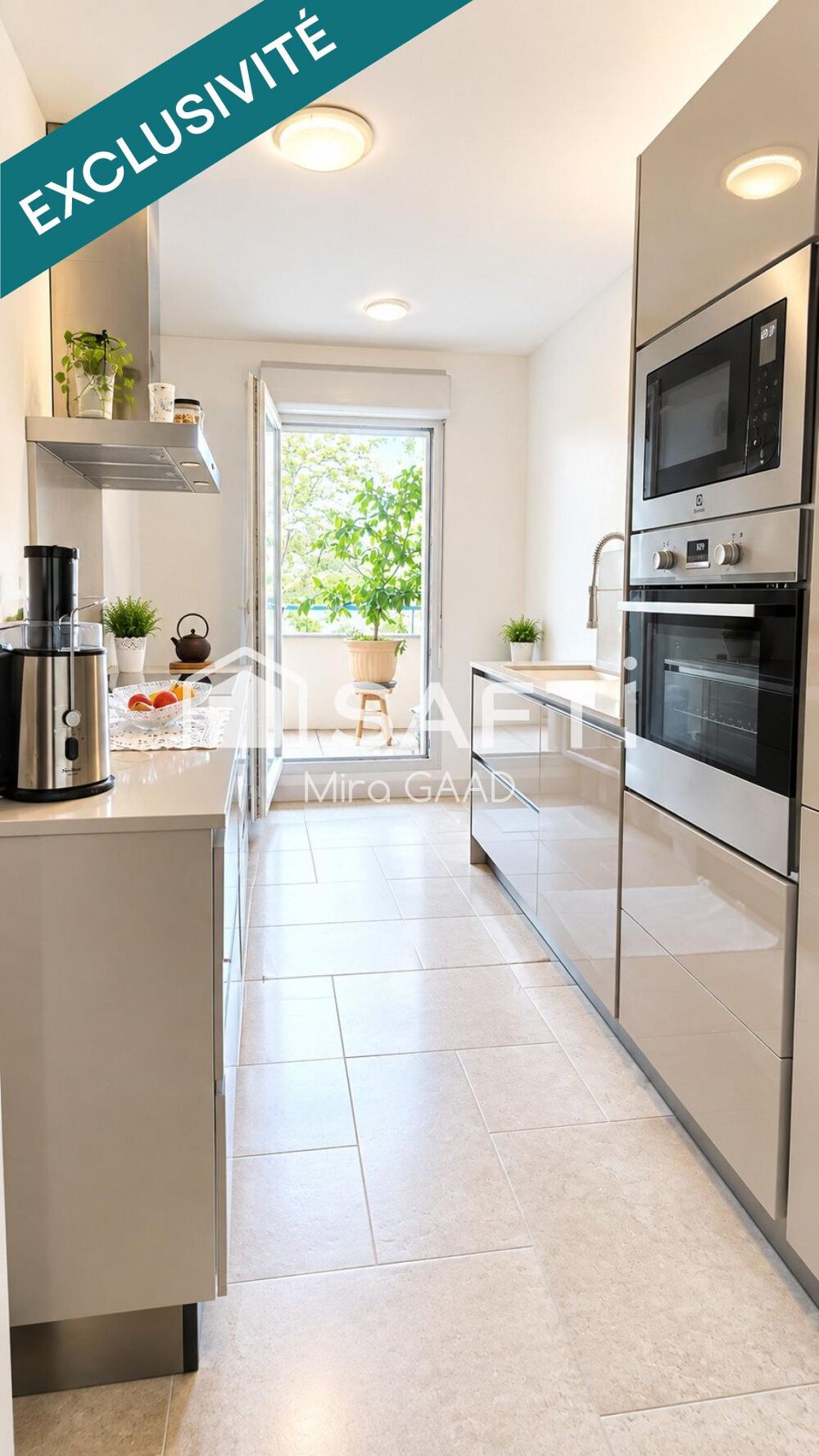 Bel appartement T3 traversant de 66 m²  Résidence calme et sécurisée