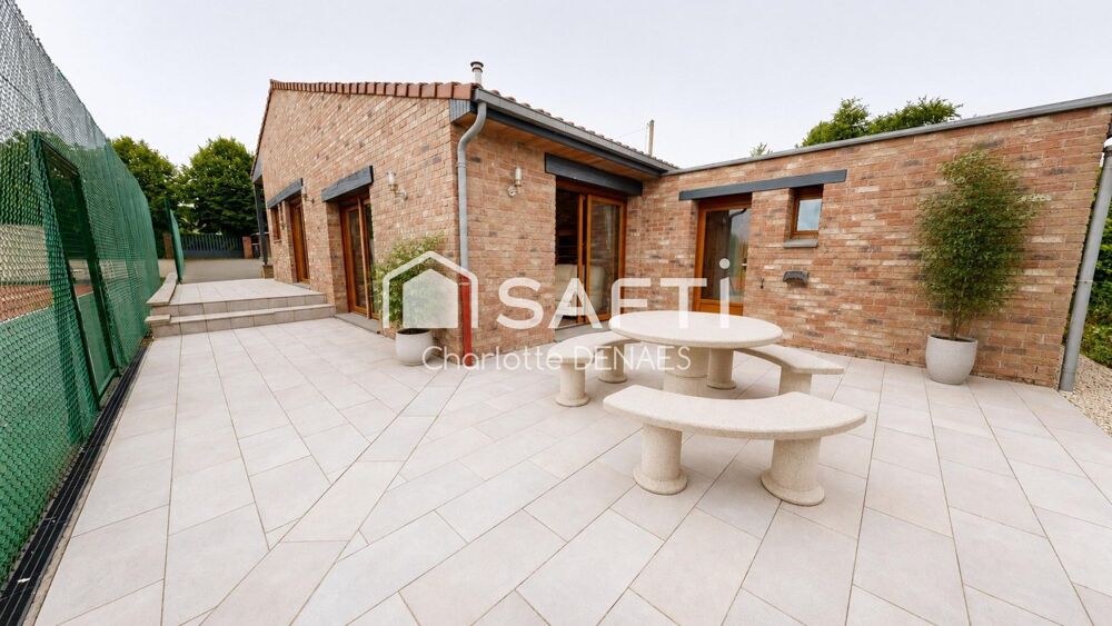 Vente Maison Maison de campagne meublée avec terrain de tennis Bouvelinghem