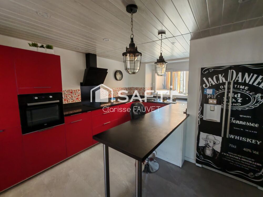 Très belle maison atypique rénovée avec goût